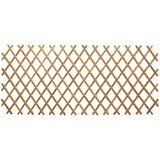 vidaXL Proširiva rešetkasta ograda 2 pcs Svijetlosmeđa 100 x 105 cm Cijene