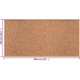 vidaXL Rola iz plute 100x800 cm 2 mm | Shoptok.si