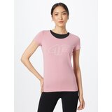 4f Funkcionalna majica roza / bela | Shoptok.si