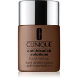 Clinique Anti-Blemish Solutions™ Liquid Makeup puder s visokim prekrivanjem za masno lice sklono aknama s dugotrajnim učinkom CN 126 Espresso 30 ml | shoptok.hr