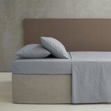 Catherine Lansfield Siva rjuha iz perkala 230x260 cm Easy Iron Percale – | Shoptok.si