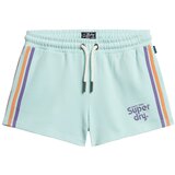 Superdry Hlače meta / svetlo lila / oranžna Cene