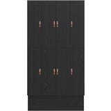  Okvir kreveta za pohranu Crni hrast Konstruirano drvo 120 x 190 cm | shoptok.hr