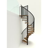 Minka spiralne stepenice - spiral smart crna hrast 120 cm Cene