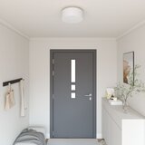 vidaXL Lampa Bijela Plastika, Tkanina 30 x 30 x 13.5 cm | shoptok.hr