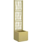  Vrtni saksija s rešetkom Zelena 36 x 36 x 140 cm PP - Zelena 36 x 36 x 140 cm | shoptok.hr