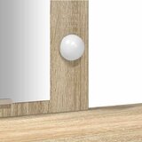  Toaletni stol Smeđa 102 x 33 x 135 cm Konstruirano drvo | shoptok.hr