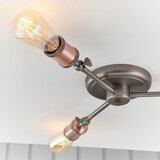  Endon 76124 - Spot svetiljka HAL 3xE27/10W/230V mat hrom/bakrena | Eponuda.com