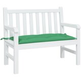  Jastuk za vrtnu klupu zeleni 110 x 50 x 7 cm od tkanine Oxford | shoptok.hr