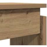 vidaXL Konzolna mizica artisan hrast 102x30x80 cm inženirski les | Shoptok.si