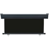 Balkonska bočna tenda 160 x 250 cm crna | shoptok.hr