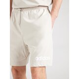 Adidas Športne hlače 'LIN SJ' svetlo siva / bela | Shoptok.si