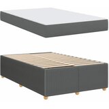  Krevetna konstrukcija Tamno siva 120 x 190 cm tkanina | Eponuda.com