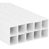  Kanalice za kabele 40 x 40 mm 10 m PVC | shoptok.hr