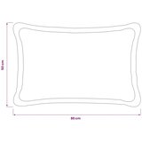  Presvlaka za jastuk 2 kom. HOUTEN Tamnozelena 50 x 80 cm Bouclé - Tamnozelena 50 x 80 cm 2 | shoptok.hr