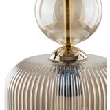  Visilica na sajli SOPHIA 1xE14/10W/230V crna/dimljeno bež | Eponuda.com