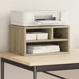 Stalak za pisač boja hrasta 40 x 32 x 22,5 cm konstruirano drvo