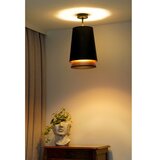  Duolla - Plafonski luster BELL SHINY 1xE27/15W/230V, prečnik 25 cm, crna/bakrena | Eponuda.com