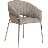 House Nordic Svetlo siv jeklen jedilni stol z nasloni za roke Costa – | Shoptok.si