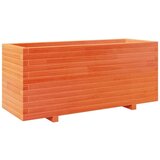  Vrtno cvetlično korito voščeno 110x40x49,5 cm trdna borovina | Shoptok.si