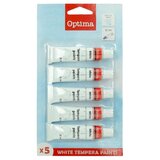 Optima tempere 5 x 12ml bela ( 100005 ) Cene