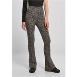 UC Ladies Women's Zebra Boot High Waist Leggings - Asphalt/Black Cene