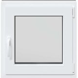  Okno za klet RISOR 60 x 60 cm PVC in steklo Antracit, (5000215230) | Shoptok.si