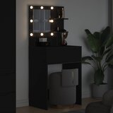  Stolovi za presvlačenje u spavaćoj sobi Crna 80 x 39,6 x 135 cm | shoptok.hr