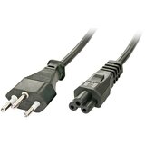 Lindy tok priključni kabel [1x švicarski moški konektor - 1x deteljičast ženski konektor C5] 2.00 m črna, (20414614) | Shoptok.si