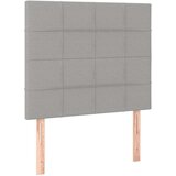  box spring s madracem LED svjetlosivi 80x200 cm tkanina | shoptok.hr