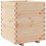 Maison Chic Vrtno cvetlično korito - Cvetlični Lonec 60x60x72,5 cm trdna borovina, (21788526) Cene
