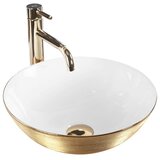 Rea STELLA Gold Brush / White umivalnik | Shoptok.si