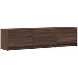 TV ormarić s LED rasvjetom Smeđi hrast 165 x 34 x 40 cm | shoptok.hr