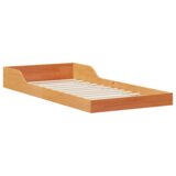  Krevetna konstrukcija Voštano smeđa 90 x 200 cm Borova drva | shoptok.hr