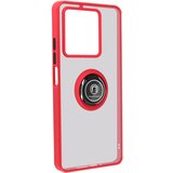 AVIZAR Ohišje s prstanom za Xiaomi Redmi Note 13 5G Zaščita pred udarci Magnetna združljiva podporna funkcija, Rdeča, (5000015113) | Shoptok.si