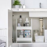 YAMAZAKI Bijela metalna dodatna kuhinjska polica 30x42 cm Tower – | shoptok.hr