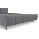 Scandic Siva oblazinjena zakonska postelja s prostorom za shranjevanje z letvenim dnom 180x200 cm Zee – | Shoptok.si