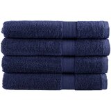Furnova Premium brisače za savno SOLUND 4 kosi modra 80x200 cm 600 g/m2, (21916747) Cene