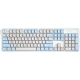  Mehanicka tastatura zifriend ZT104 belo plava (sivi switch) cene