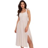 Italy Moda Dress-MI-SK-A1830.69-beige | Shoptok.si