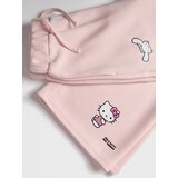 Sinsay Wide leg hlače s mješavinom viskoze Hello Kitty and Friends | shoptok.hr
