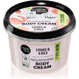Organic Shop Lychee & 5 Oils negovalna krema za telo 250 ml Cene