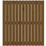  Stensko posteljno vzglavje medeno rjavo 82,5x3x90 cm borovina, (20738553) | Shoptok.si