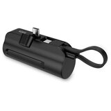 Equa KSIX, prijenosna baterija 5.000 mAh USB-C džepna, USB-C na USB-C, LED, crna | shoptok.hr