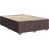  Krevet s oprugama i madracem tamnosmeđi 140 x 190 cm od tkanine | shoptok.hr