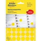 Avery Zweckform naljepnice točke žute 18mm