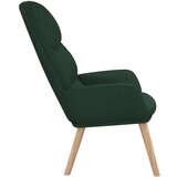  Stol za sproščanje temno zeleno blago, (20934433) | Shoptok.si