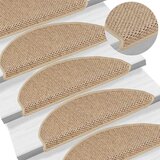  Samoljepljivi otirači za stepenice 15kom 65x21x4cm boja pijeska | Eponuda.com