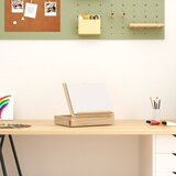vidaXL Namizno slikarsko stojalo s predalom 33,5x25,5x7 cm borovina | Shoptok.si