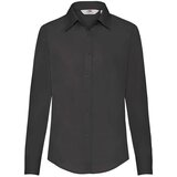 Fruit Of The Loom F17•LADIES LONG SLEEVE POPLIN SHIRT
